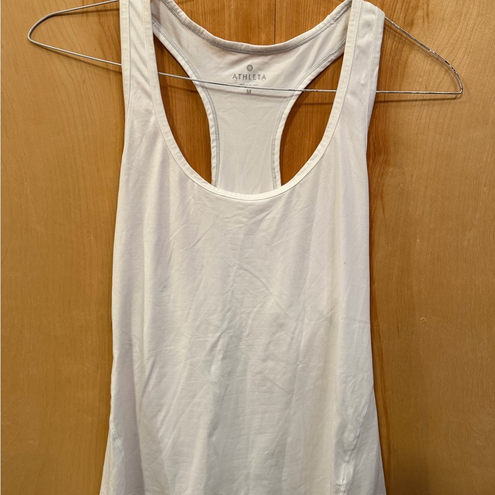 Athleta Classic White Tank Top